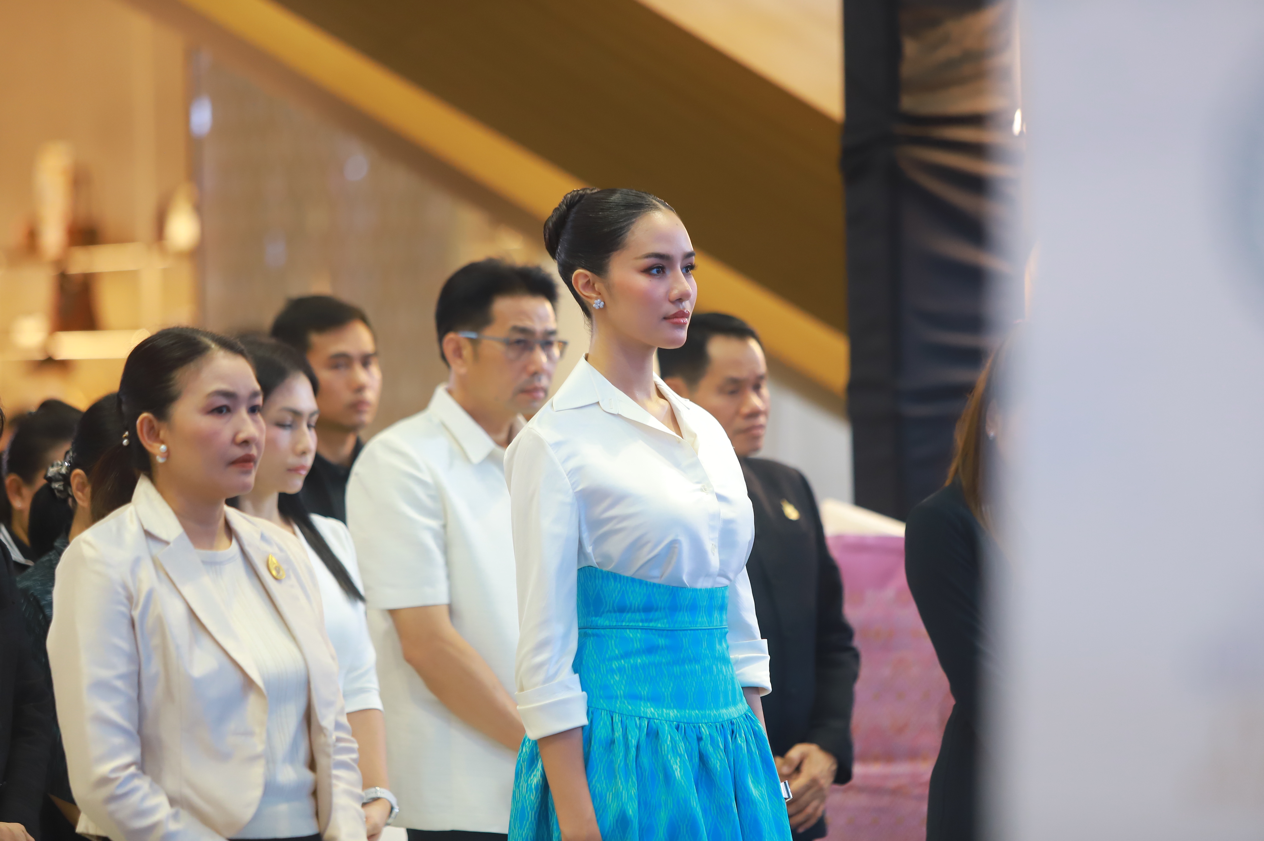 title - ส.ป.ก. ร่วมพิธีเปิดงานหม่อนไหมสัญจร ณ กรุงเทพมหานครและจังหวัดนนทบุรี ครั้งที่ 1 ชูนโยบาย ตลาดนำการผลิต เพิ่มช่องทางจำหน่าย สร้างรายได้เกษตรกร